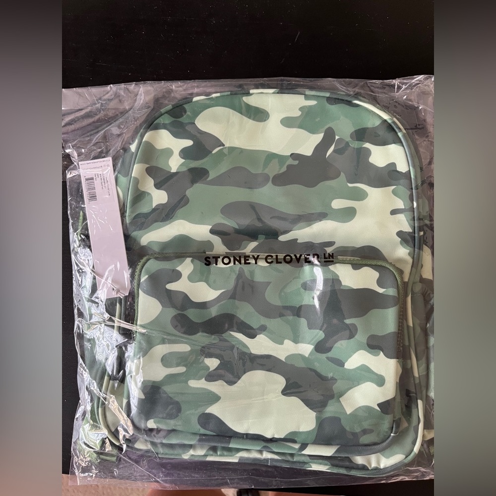 Stoney Clover Lane Camouflage Mini Backpack NWT - Travel School Bag
